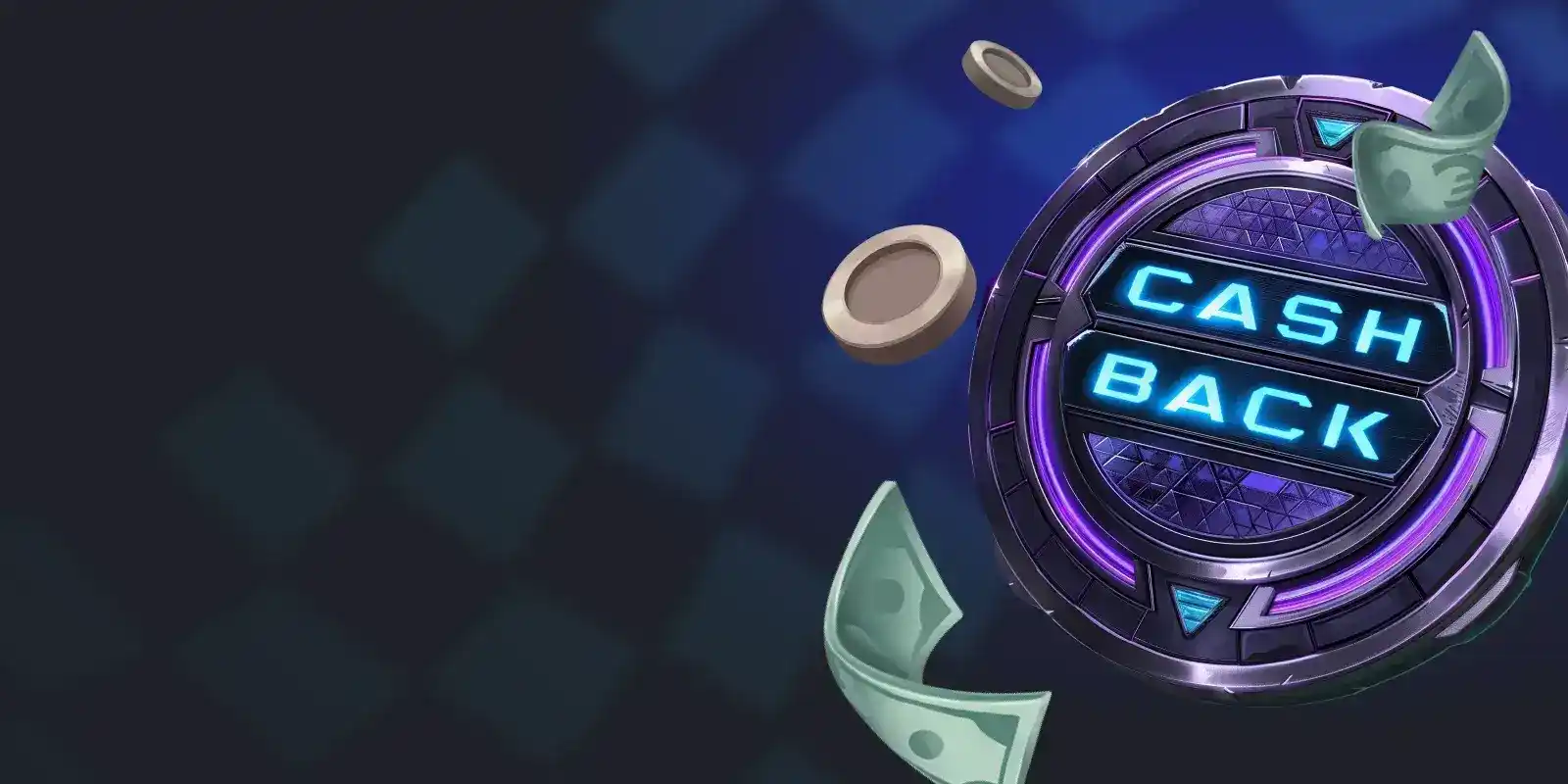 Cashback mingguan hingga 25 %